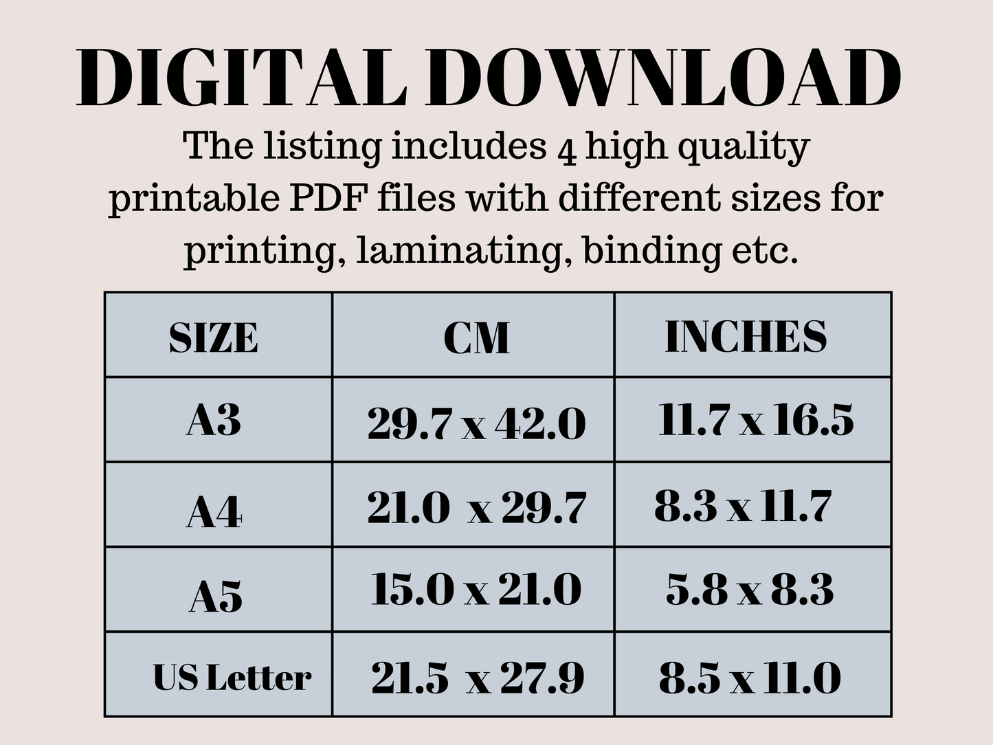 Family Cleaning Schedule Bundle - Digital PDF